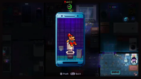 The toilet minigame