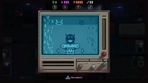 Another minigame on the old screen
